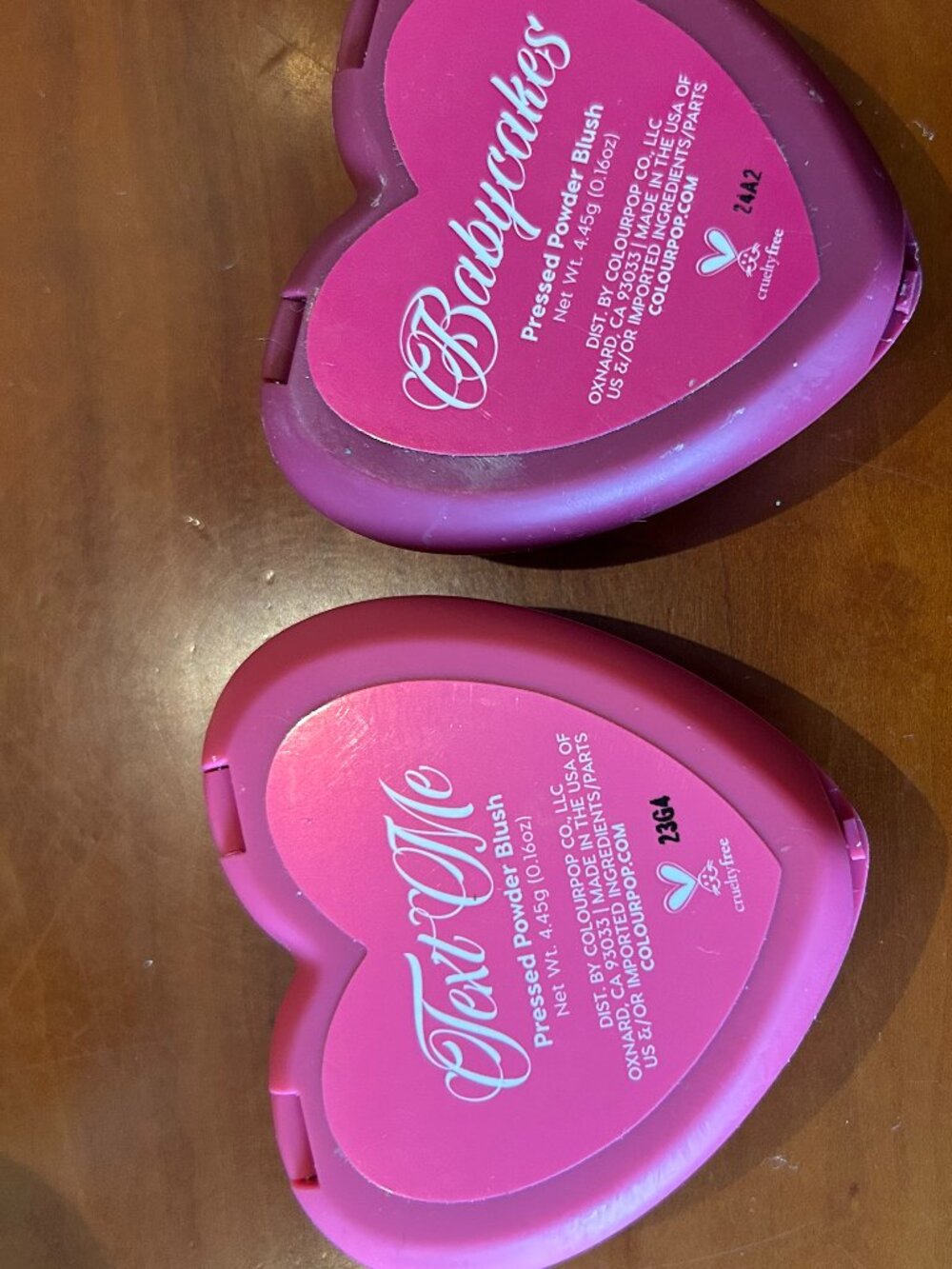 2 NWOT ColourPop Vibrant + Highly Pigmented Blush Duo